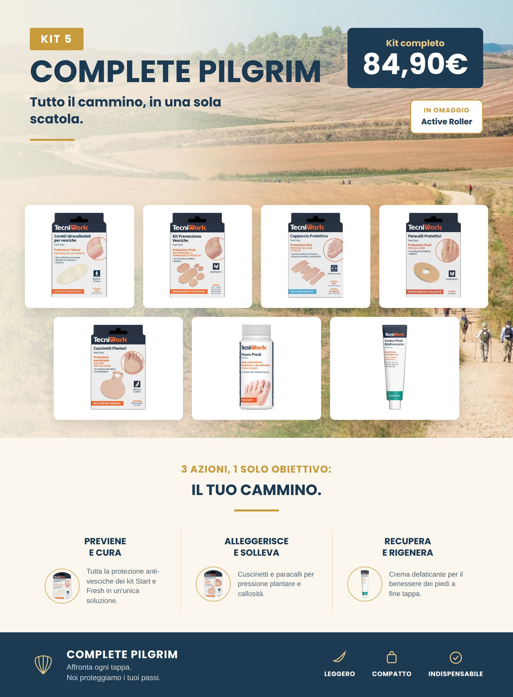 Complete Pilgrim Kit – Il kit completo per il Cammino